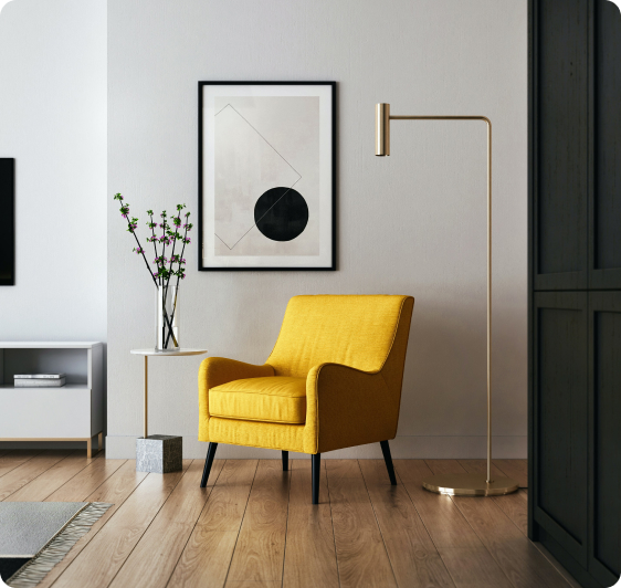 We help you
							make modern
							interior